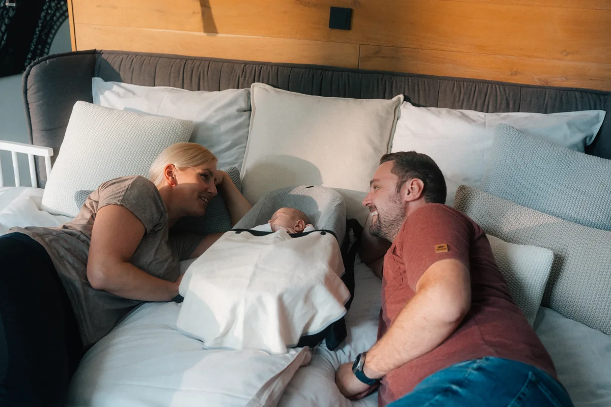 Nähe & sicherer Bereich beim Co-Sleeping